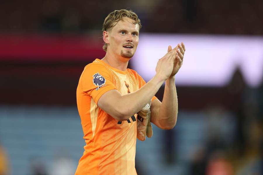 Brankář Tottenhamu Antonín Kinský.