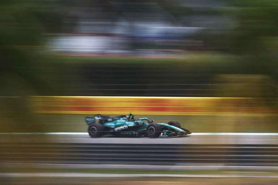 Fernando Alonso, en el circuito de Sepang Fernando Alonso, en el circuito de Sepang