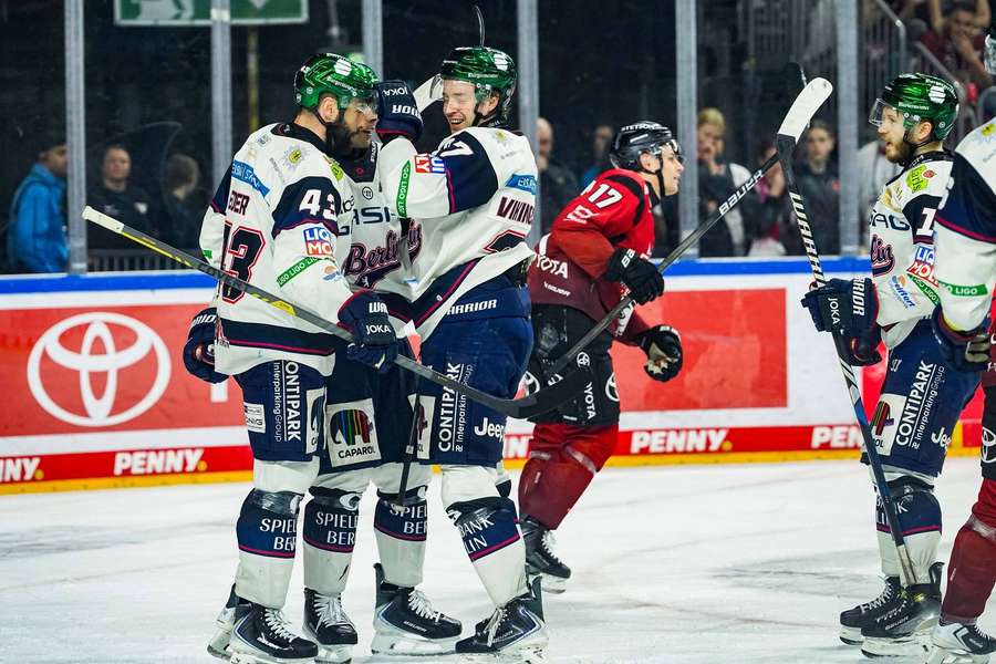 Andeas Eder erzielte das Goldtor für die Eisbären Berlin