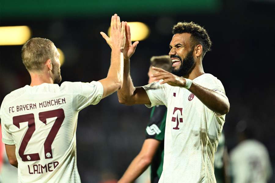 Choupo-Moting abriu o placar para o Bayern em Münster