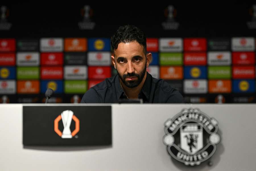 Ruben Amorim, treinador do Manchester United