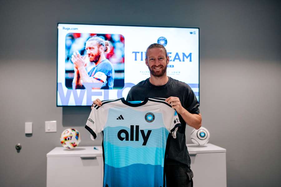 Tim Ream apresentado no Charlotte