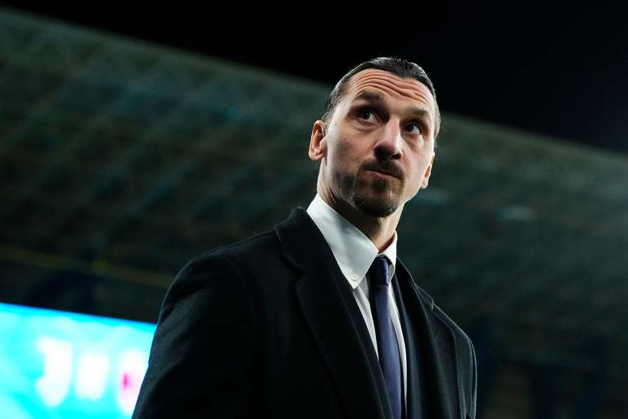 Zlatan Ibrahimovic, director deportivo del Milan.