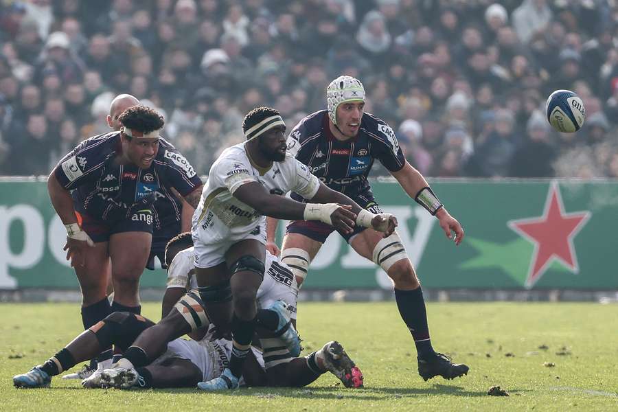 The Sharks beat Bordeaux on their way to winning the Champions Cup