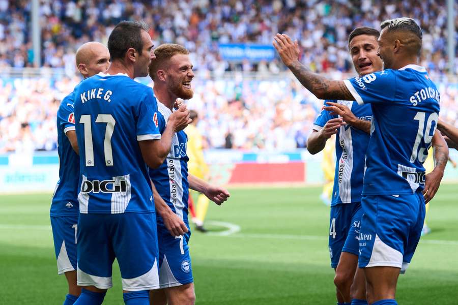 Al Alavés venció a Las Palmas