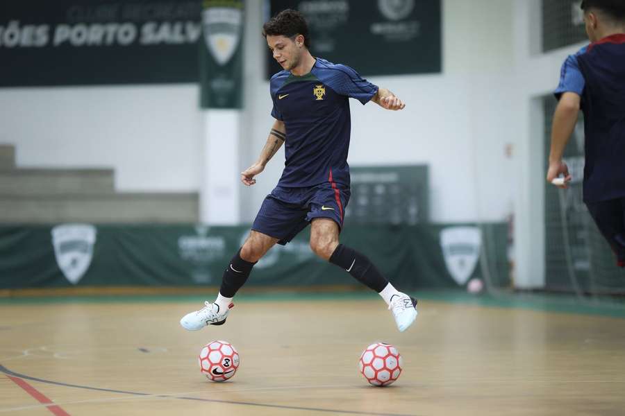 Afonso Jesus, fixo/ala do Benfica e da Seleção Nacional