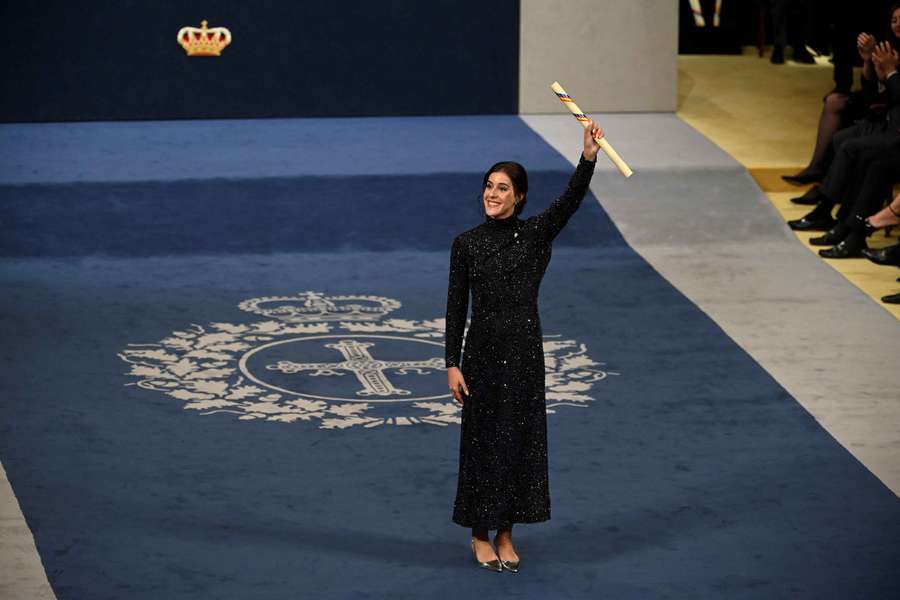 Carolina Marín recibe el Premio Princesa de Asturias de los Deportes 2024
