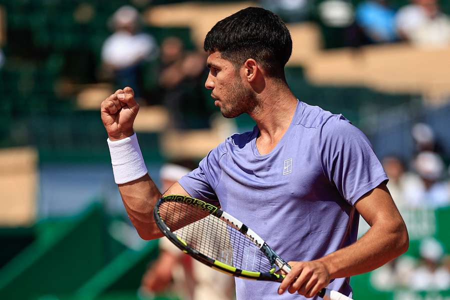 Alcaraz made short work of Altmaier in Monte Carlo