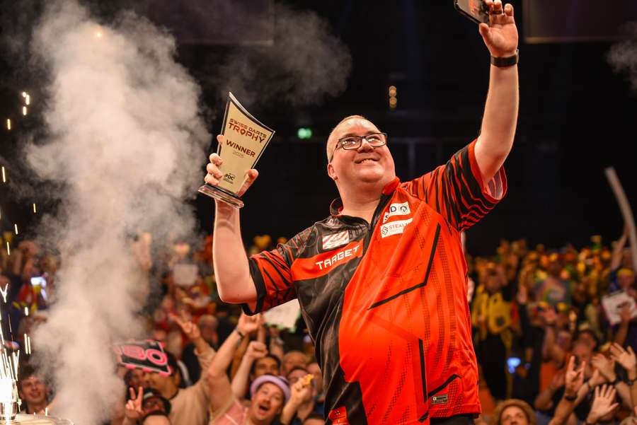 Stephen Bunting won the European Tour event in Basel. Stephen Bunting won the European Tour event in Basel.