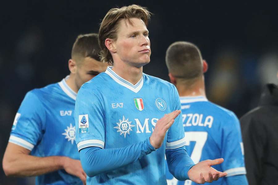 Scott McTominay après la rencontre de ce mercredi.