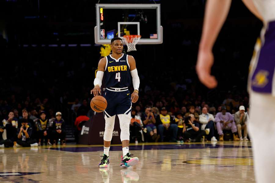 Westbrook face aux Lakers la semaine dernière.