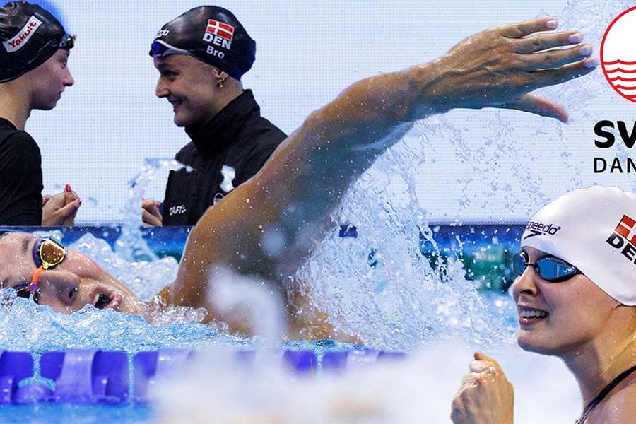 Danskerne kom med til OL uden selv at svømme.