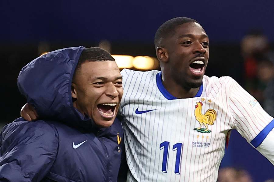 Mbappé y Dembélé, la sociedad ofensiva de Francia