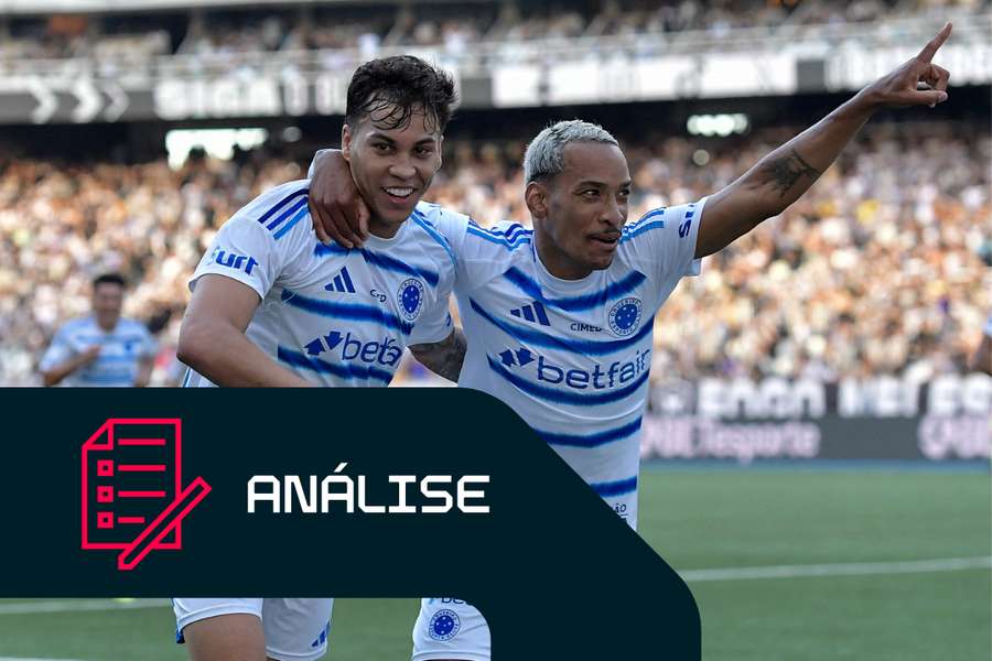 Kaio Jorge e Matheus Pereira, jogadores do Cruzeiro