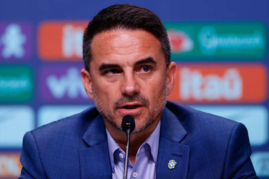 Rodrigo Caetano, coordenador de seleções masculinas da CBF Rodrigo Caetano, coordenador de seleções masculinas da CBF