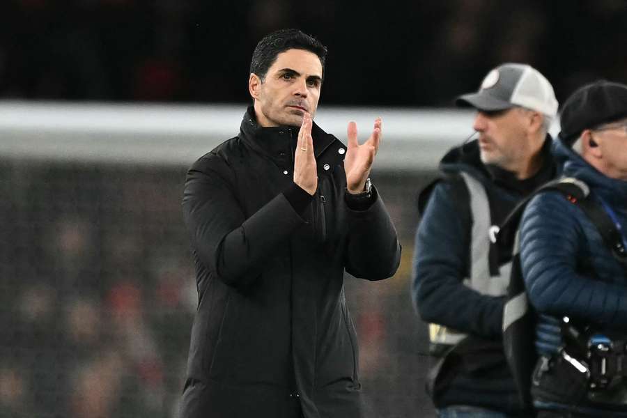 Arsenal boss Mikel Arteta