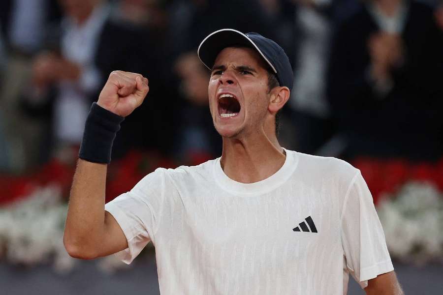 Rafa Jódar, celebración