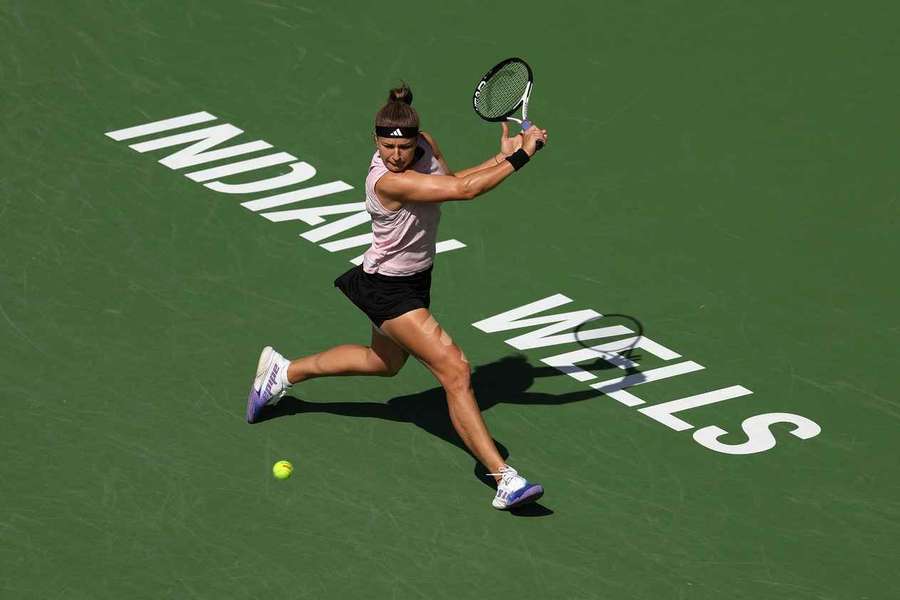 Karolína Muchová v Indian Wells 2023.