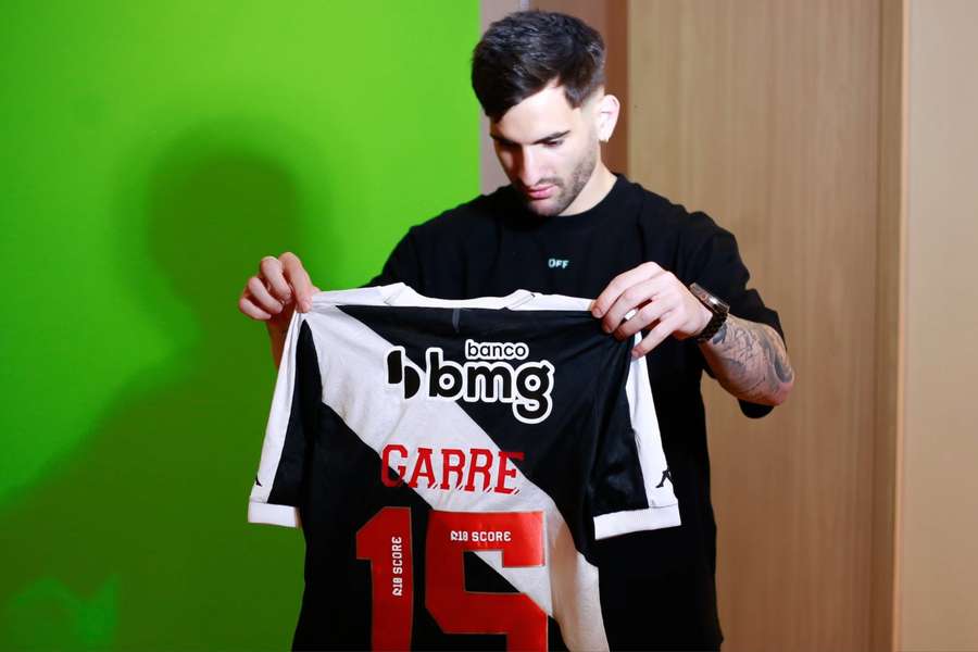 Benjamín Garré é o novo reforço do Vasco