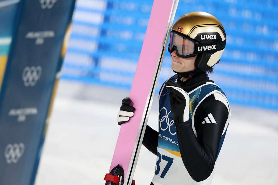 Marius Lindvik bei den Olympischen Spielen 2026