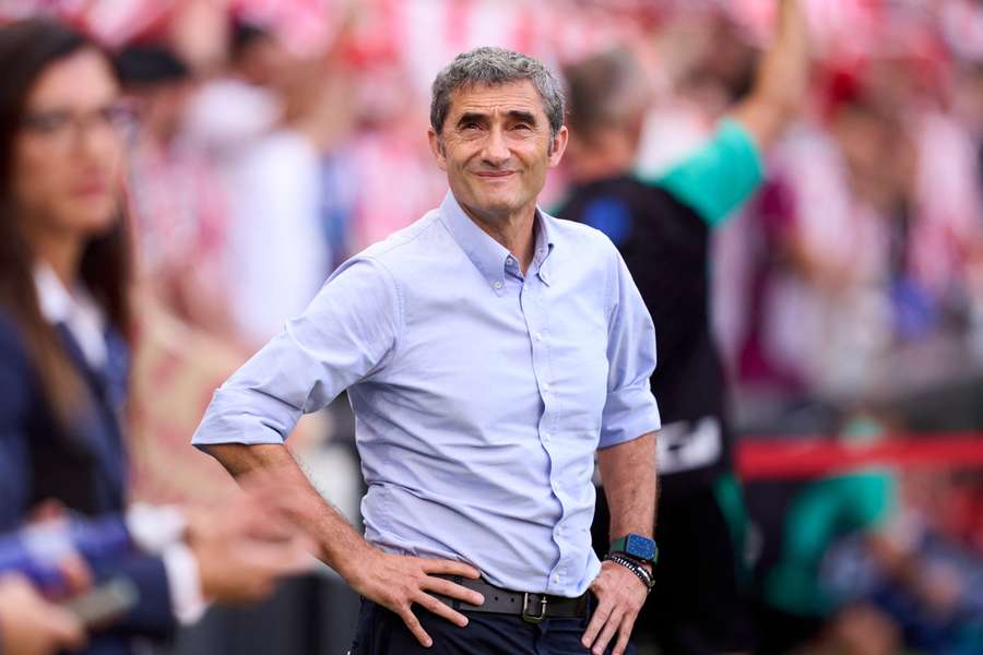 Ernesto Valverde lançou duelo com a Roma