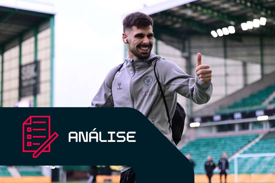 Cláudio Braga é uma das sensações do Hearts