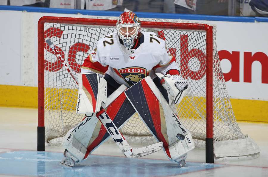 Sergei Bobrovsky of the Florida Panthers