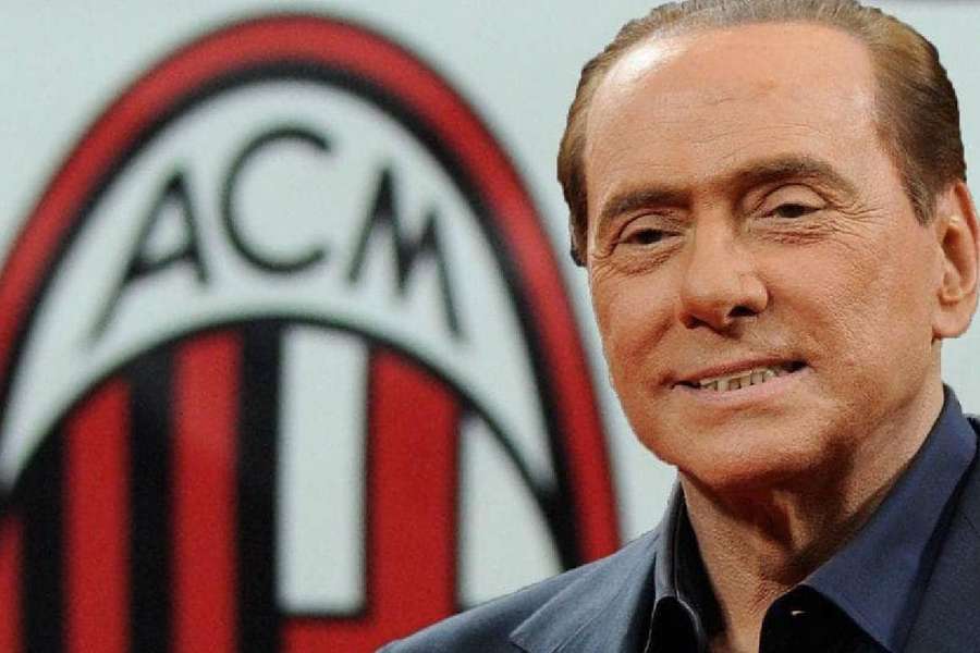 Berlusconi, a face do Milan em uma de suas eras mais gloriosas