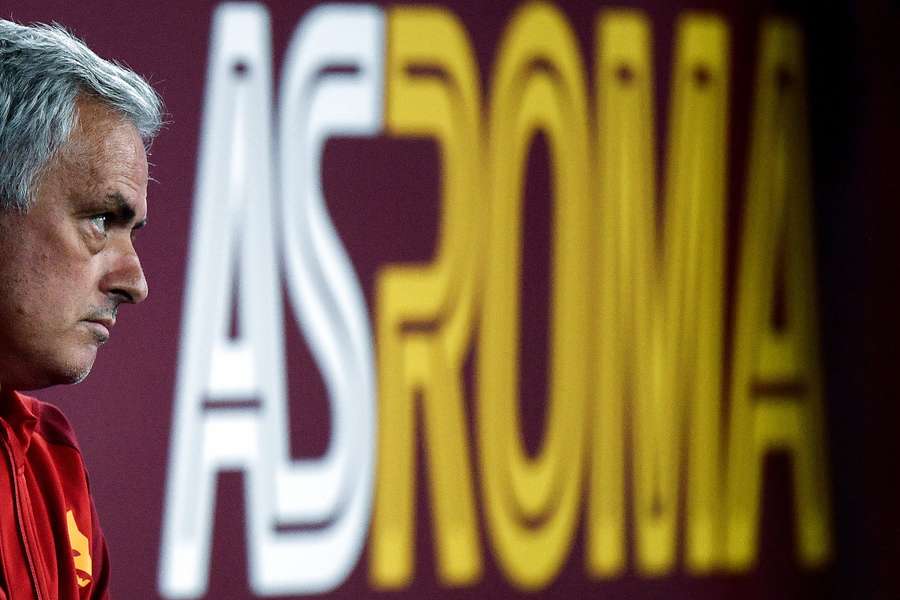 Il tecnico della Roma, José Mourinho