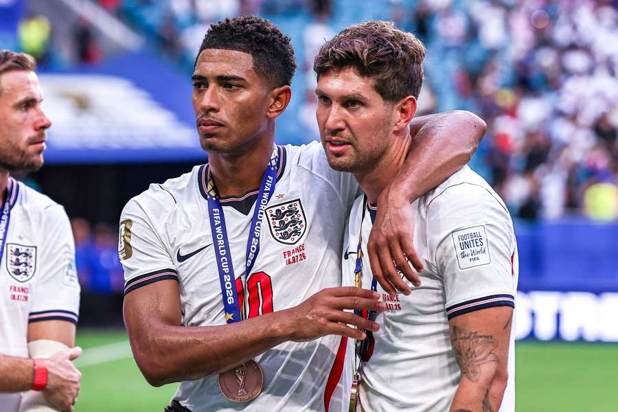 John Stones, junto a Jude Bellingham, en el Mundial 2026