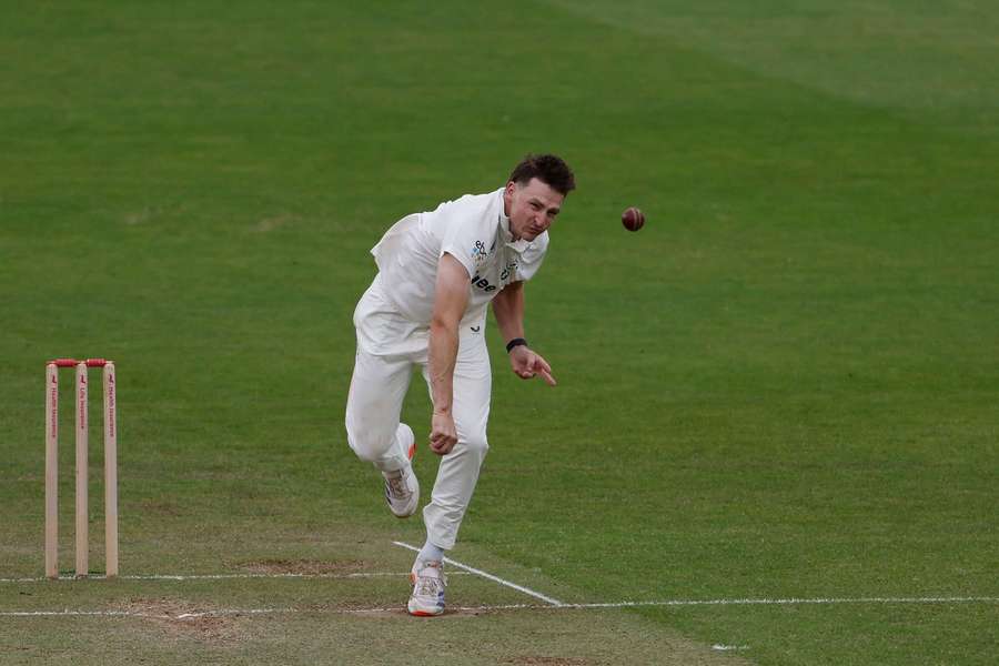 Nathan Smith in action for Worcestershire 