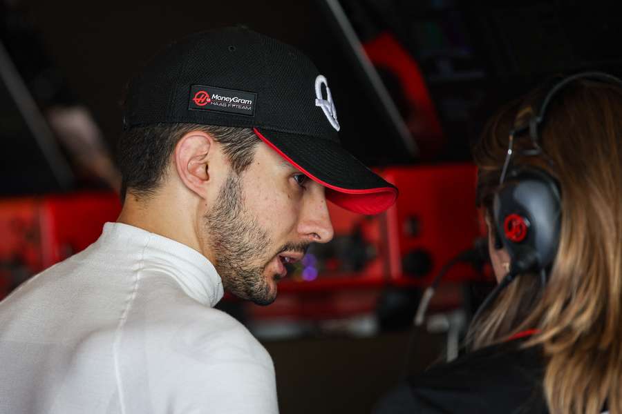 Esteban Ocon à Abu Dhabi le mois dernier.