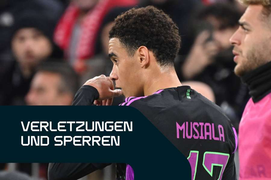 Jamal Musiala fehlt dem FC Bayern mit einer muskulären Verletzung.