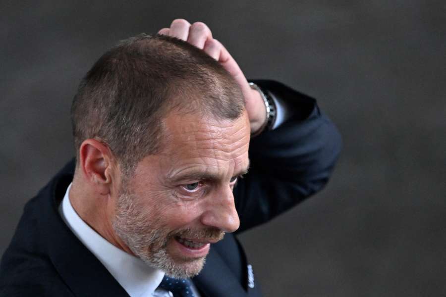 Le dirigeant de l'UEFA, Aleksander Čeferin.