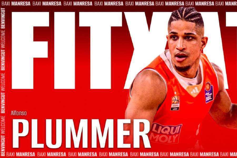 El escolta portorriqueño Alfonso Plummer, nuevo jugador del Manresa El escolta portorriqueño Alfonso Plummer, nuevo jugador del Manresa