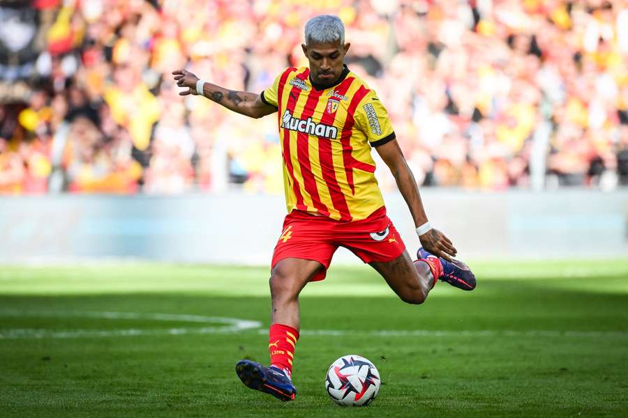 Facundo Medina avec Lens en septembre 2024.