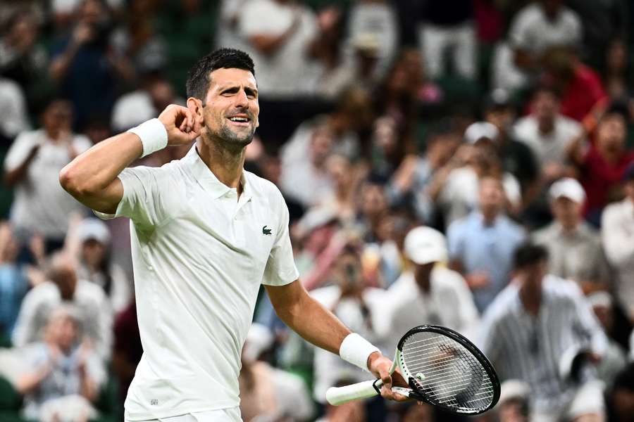 Djokovic venceu Stan Wawrinka em três sets
