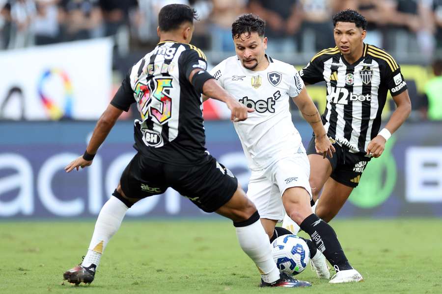 Atlético-MG e Botafogo fizeram um bom jogo pelo Brasileirão