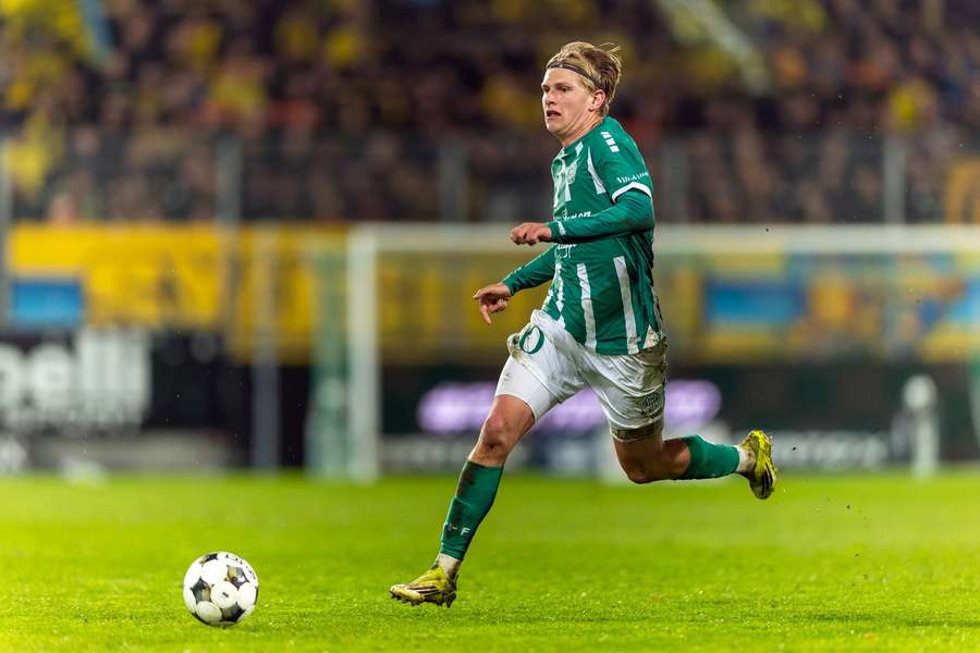 Thomas Jorgensen scored the only goal of the game against OB Thomas Jorgensen scored the only goal of the game against OB