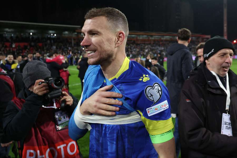 Edin Džeko dotiahol krajinu na MS.