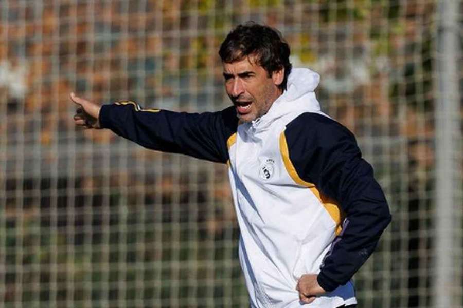 Raúl González, treinador do Real Madrid Castilla