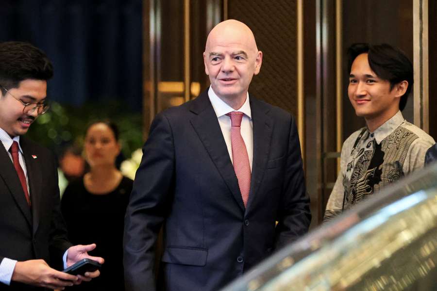 Gianni Infantino cette semaine. Gianni Infantino cette semaine.