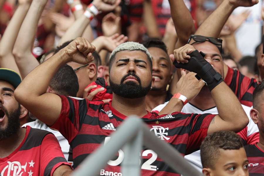 A torcida rubro-negra vai encher o Maraca para dar adeus a Gabigol
