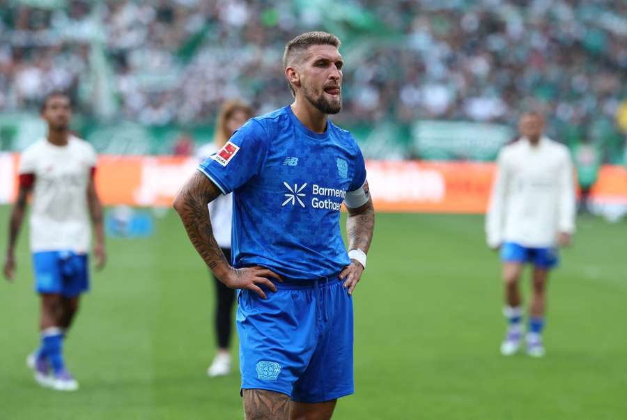 Robert Andrich byl výkonem Bayeru proti Brémám roztrpčen.