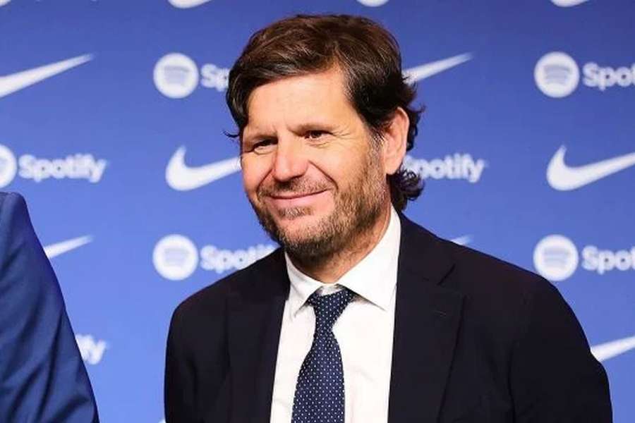 Mateu Alemany, diretor desportivo do Barcelona Mateu Alemany, diretor desportivo do Barcelona