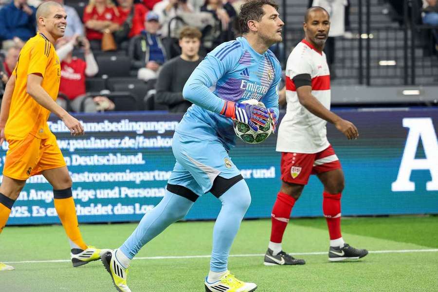Casillas nahm für Real Madrid beim "Beckenbauer Cup" teil.