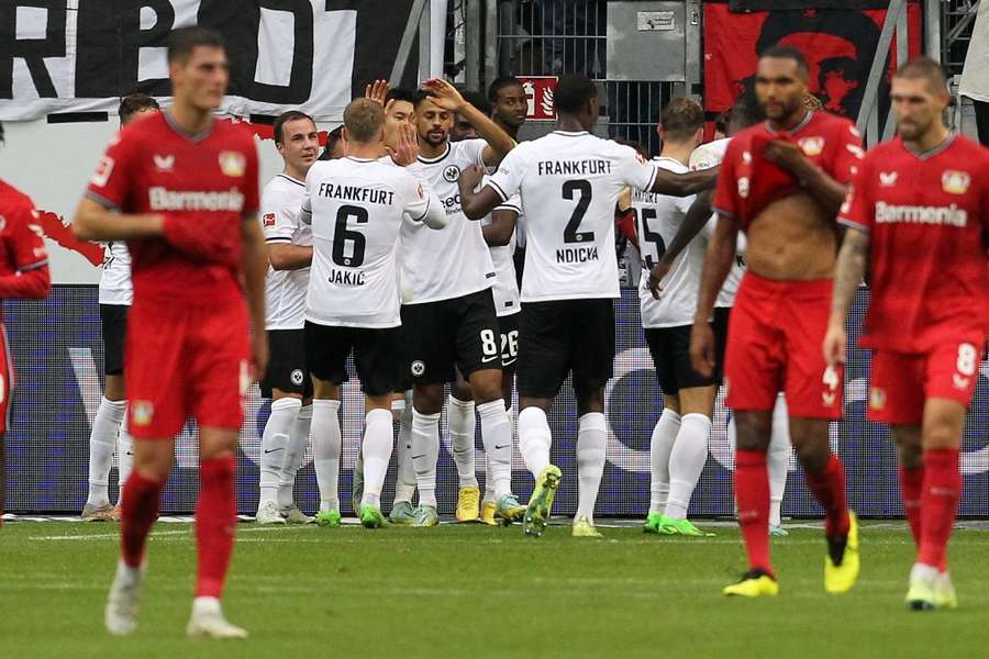 Trápení Leverkusenu nemá konce, na hřišti Frankfurtu schytal debakl 1:5