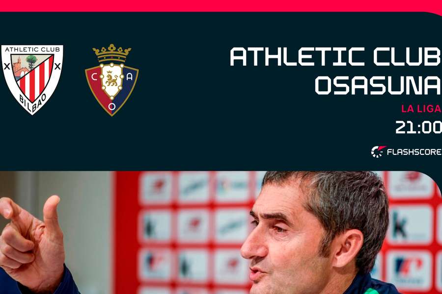 Athletic Bilbao - Osasuna, ora 21:0