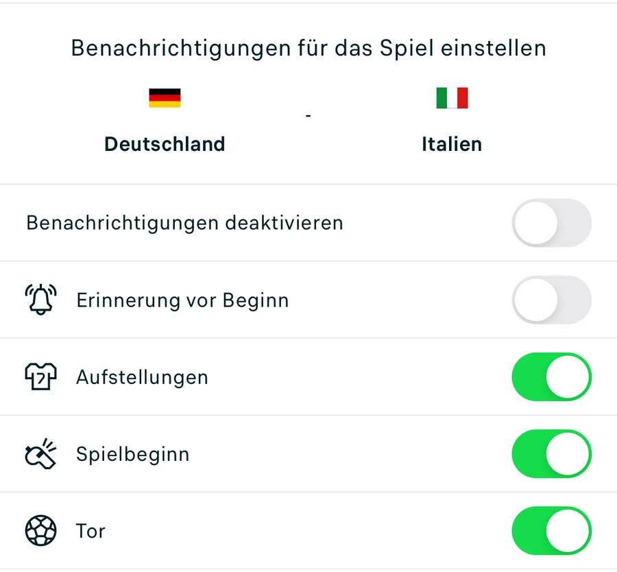 Personalisierte Benachrichtigungen. Personalisierte Benachrichtigungen.