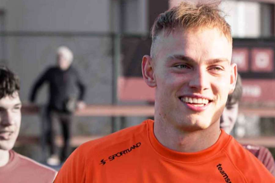 Brankář Adam Dvořák si angažmá v Jelgavě užíívá. Brankář Adam Dvořák si angažmá v Jelgavě užíívá.